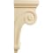 Ekena Millwork 4 1/2"W x 5 5/8"D x 12"H Scroll Corbel, Maple COR04X05X12SCMA - alternate 3